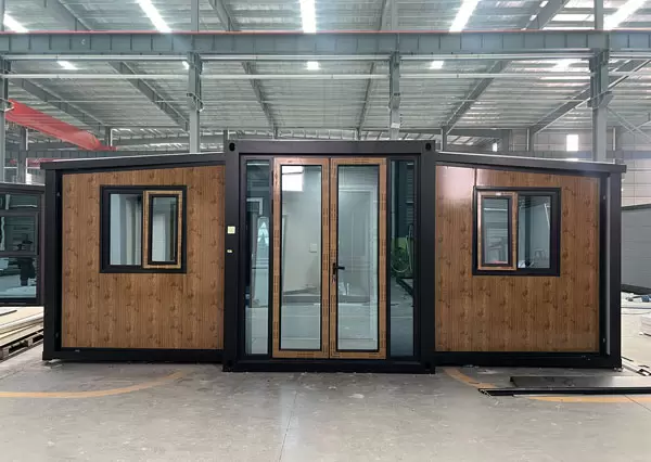 rumah kontainer yang dapat diperluas