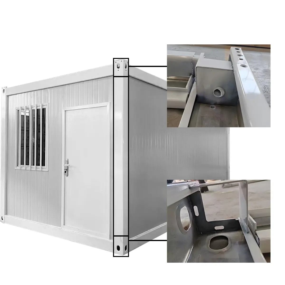 Rumah Kontainer Paket Datar