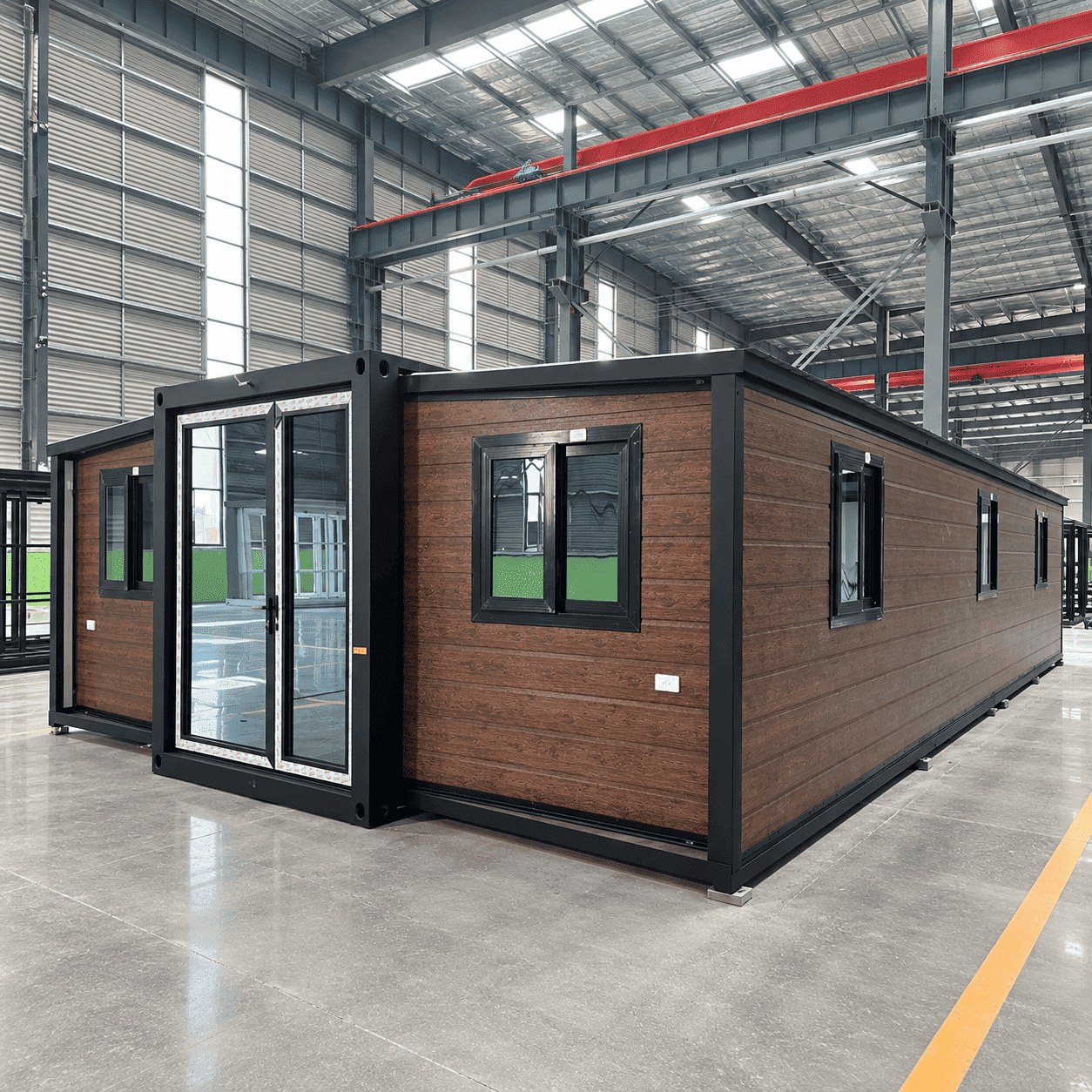 Casa Box 40ft Rumah Kontainer yang Dapat Diperluas | Rumah Peternakan Modern yang Luas